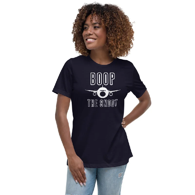 BOOP THE SNOOT Women's Relaxed T-Shirt