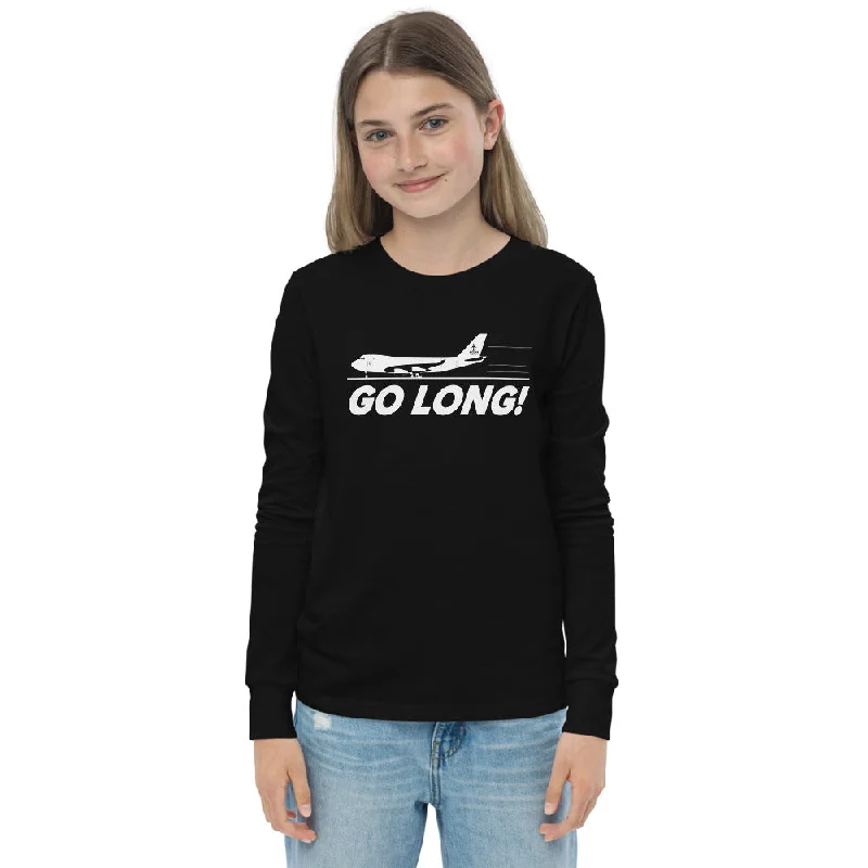 GO LONG Youth long sleeve tee