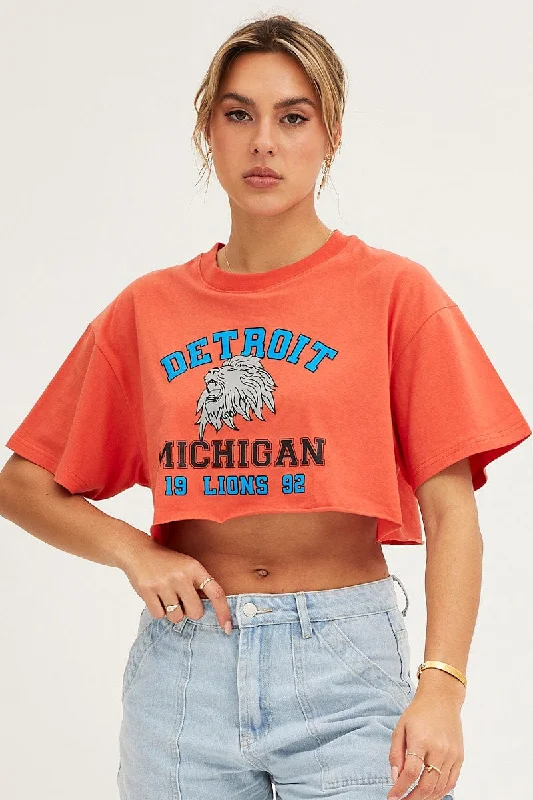 Orange Crop T Shirt