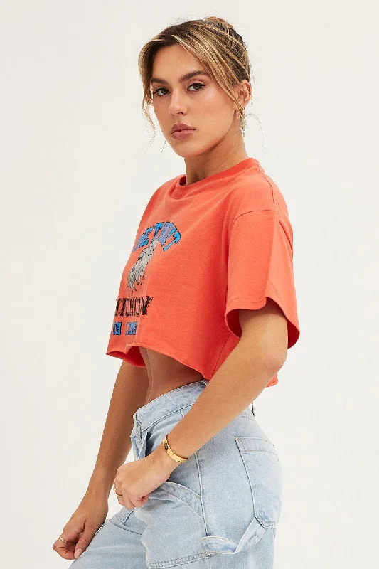 Orange Crop T Shirt