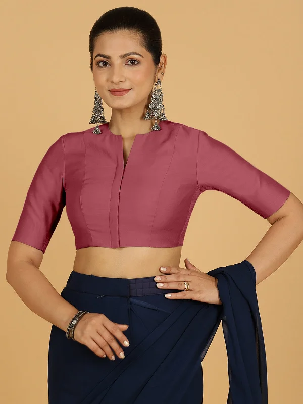 Simar x Rozaana |  Saree Blouse in Rose Pink