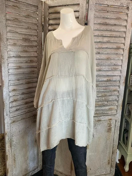 745 Turca Blouse-Taupe