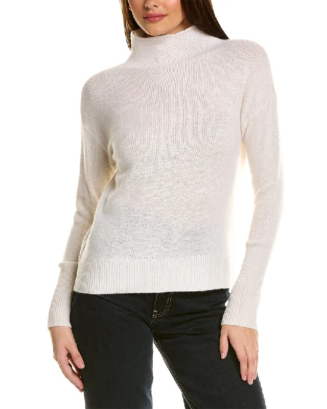 philosophy Slouchy Funnel Neck Cashmere Sweater