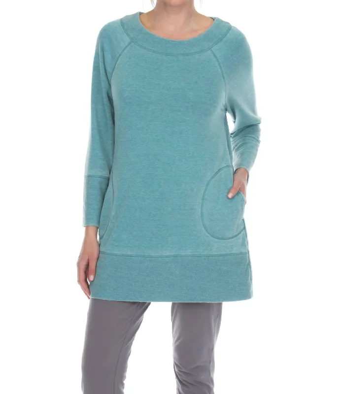 Urban Tunic In Cyan