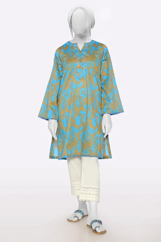 Blue Printed Kurti