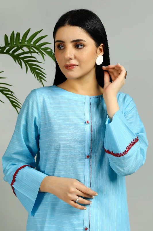 Blue Stylised Kurti