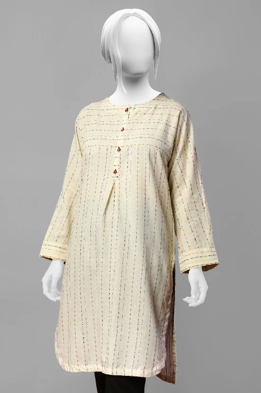 Ivory Stylised Kurti