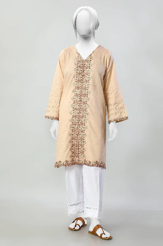 Self Cream Kurti