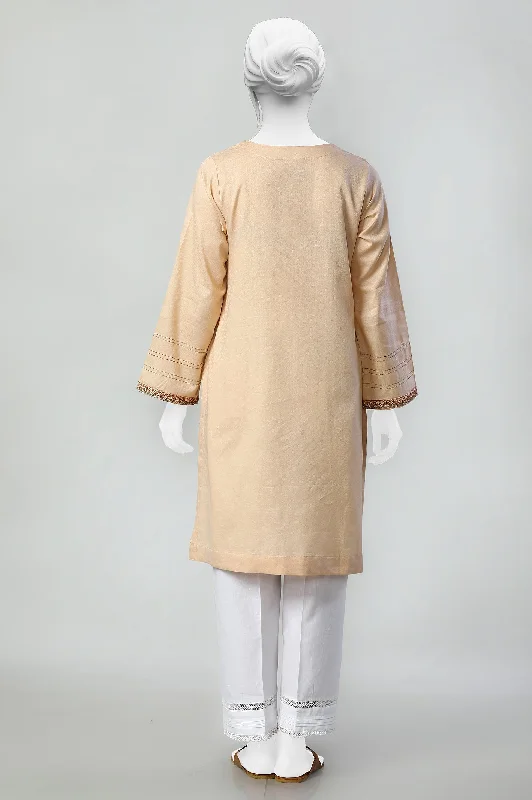 Self Cream Kurti