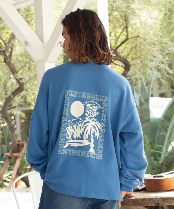 SURF＆Palms Retro Art Top