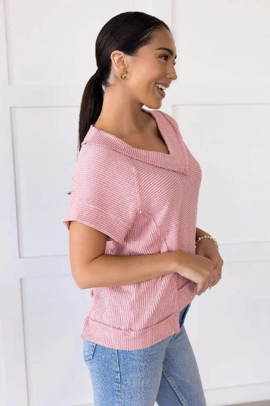 Beautiful Sunrise Ribbed Top