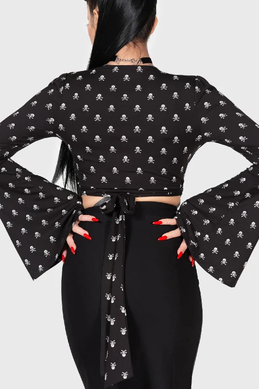 Betty's Bash Wrap Top