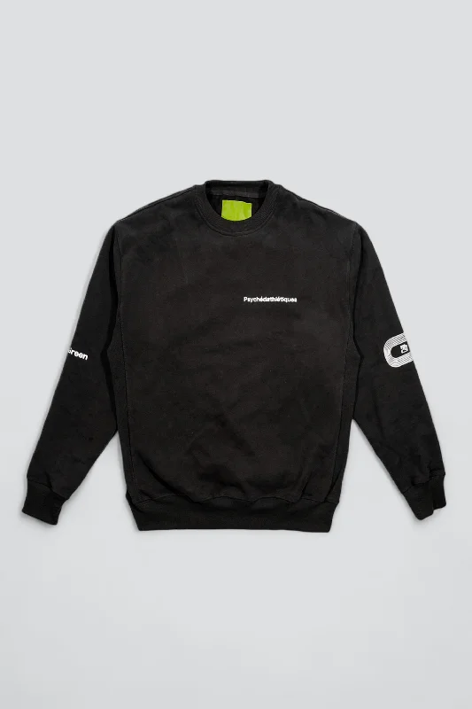 Black Psychédathlétiques Crewneck