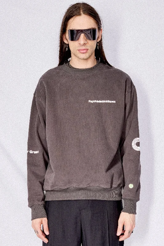 Black Psychédathlétiques Crewneck