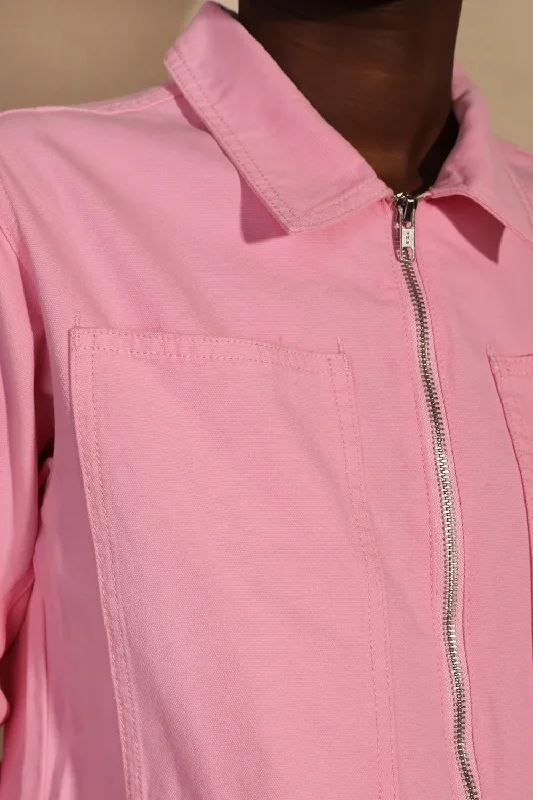 Dominic Boilersuit (Bright Pink)