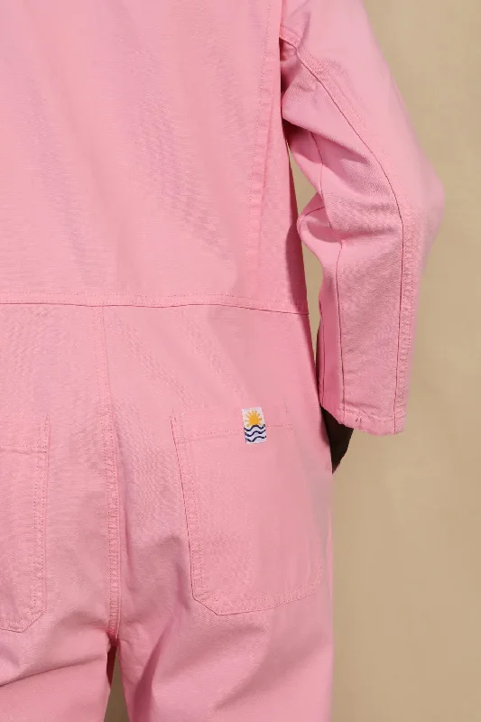 Dominic Boilersuit (Bright Pink)