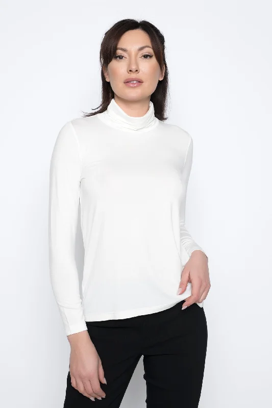 Long Sleeve Turtle Neck Top