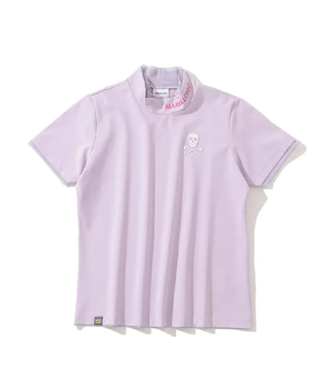 Women's Ace Mock Neck Top Lavender