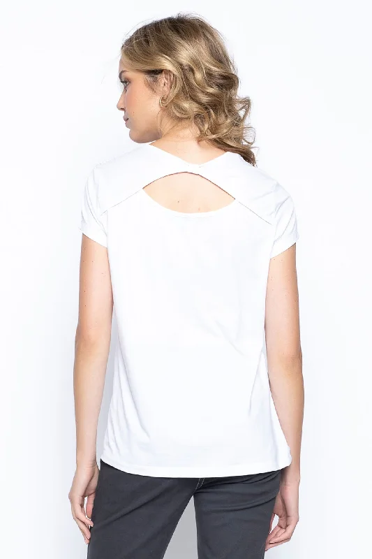 Short Sleeve V-Neck Top