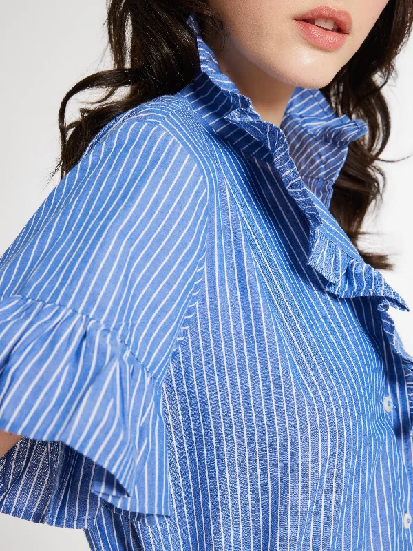 Vanessa Top in Harbor Stripe