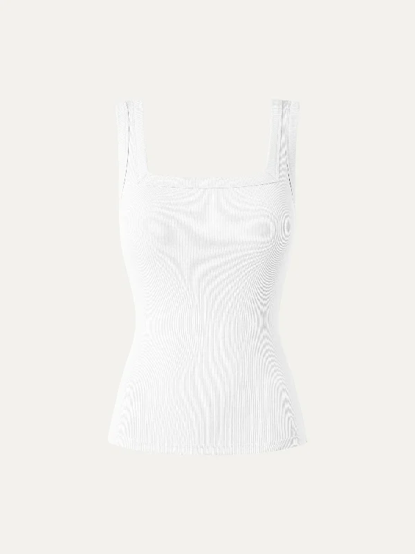 Square Open-Back Brami Tank Top